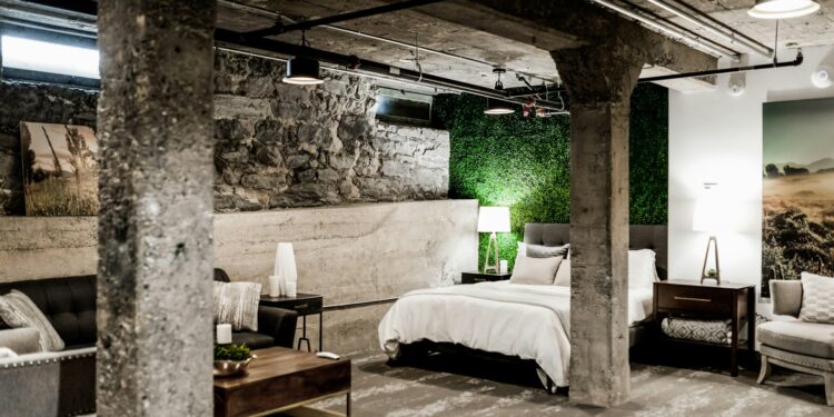 Tiefparterre Wohnung einrichten - Wohnen im Untergrund kann auch schön sein.